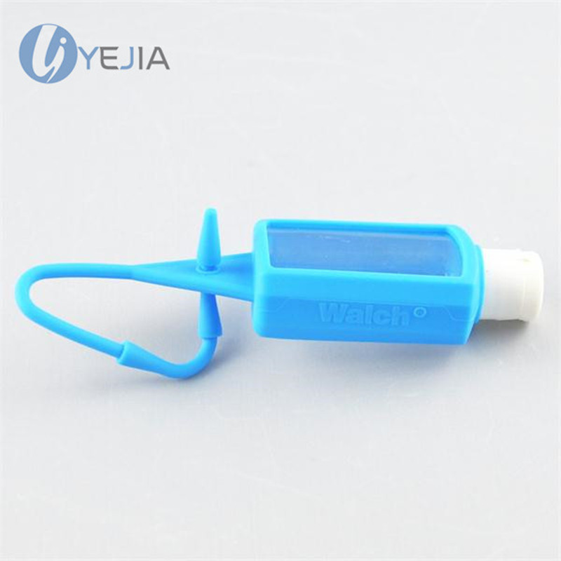 Travel-friendly Portable Silicone Holder for Hand Sanitizers_副本