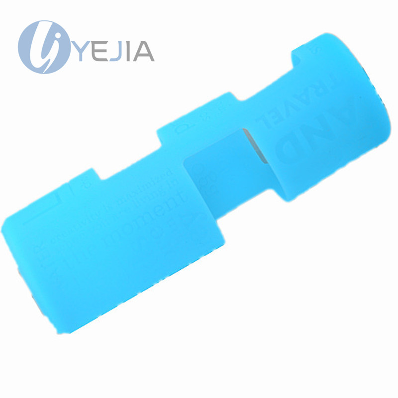 Food grade ECO custom made silicone rubber sleeve for water bottle_副本